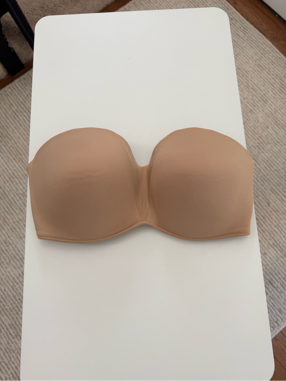 Soma 38DDD Bra Tan Stunning Starlet Strapless Underwire Padded Full Coverage